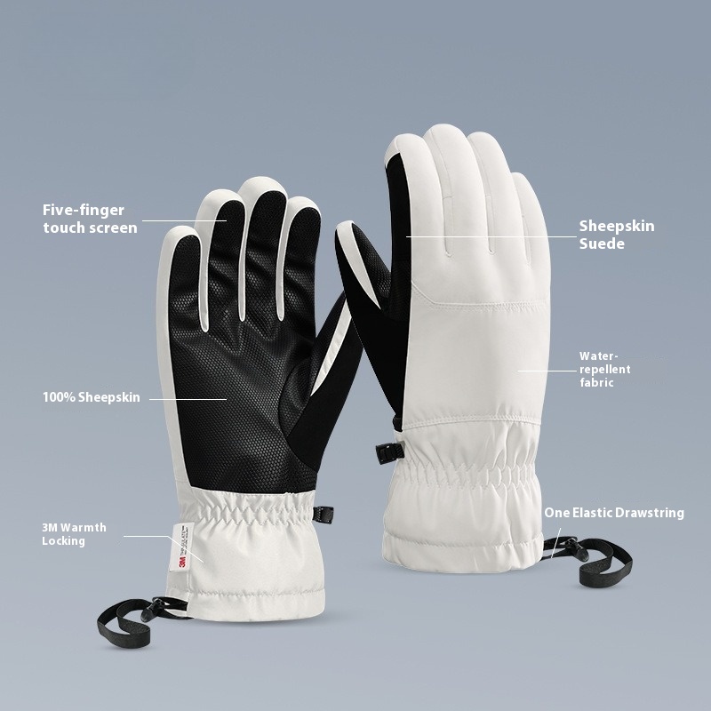 New Winter Thermal Gloves Skii - Snow Glove Insulated のレビューと価格