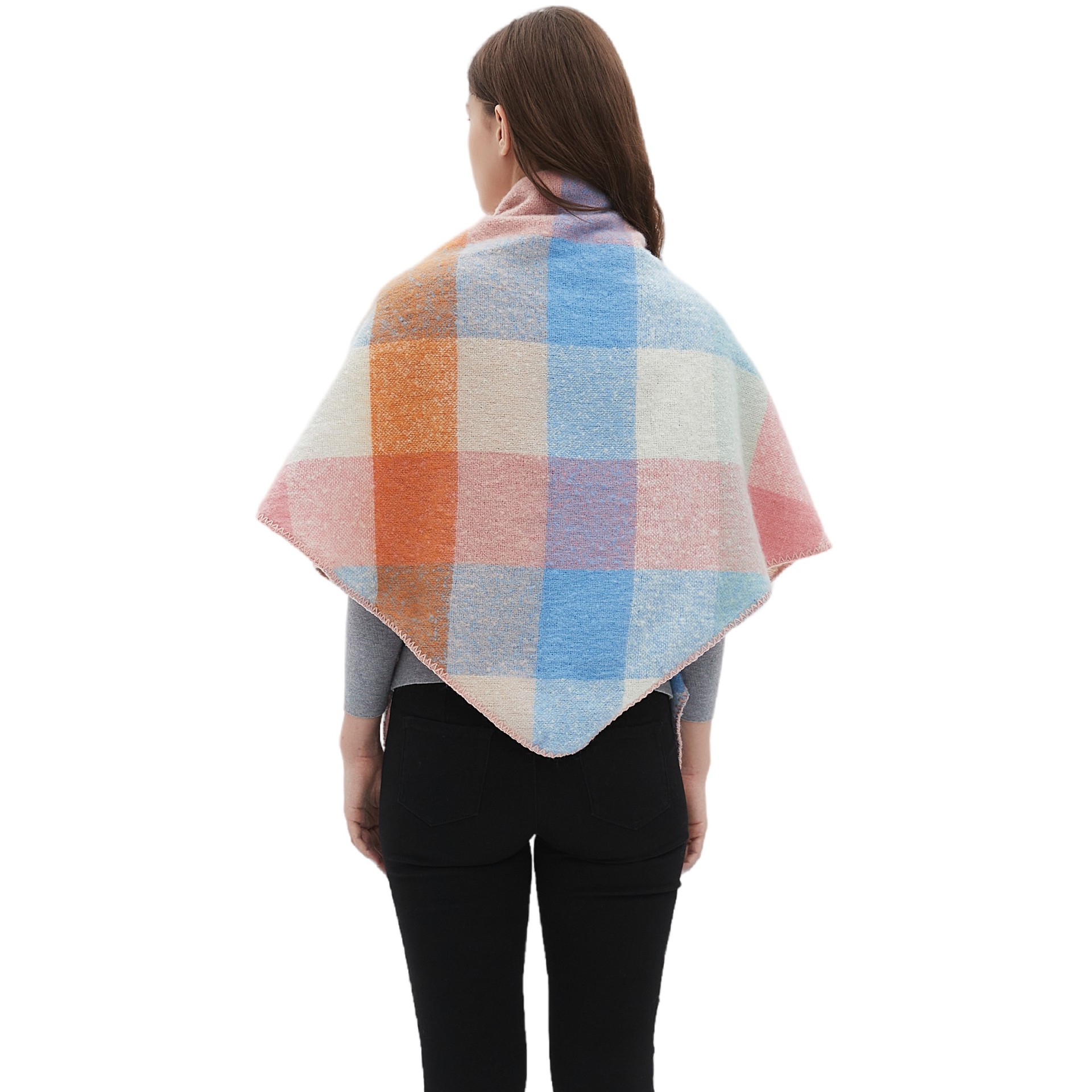 Women's Plaid Scarf Shawl  Sho - Shawl Wrap Winter のレビューと価格