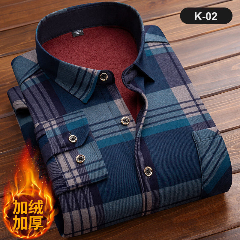 Men's Long Sleeve Plaid Shirt, - Flannel Shirt Lined のレビューと価格