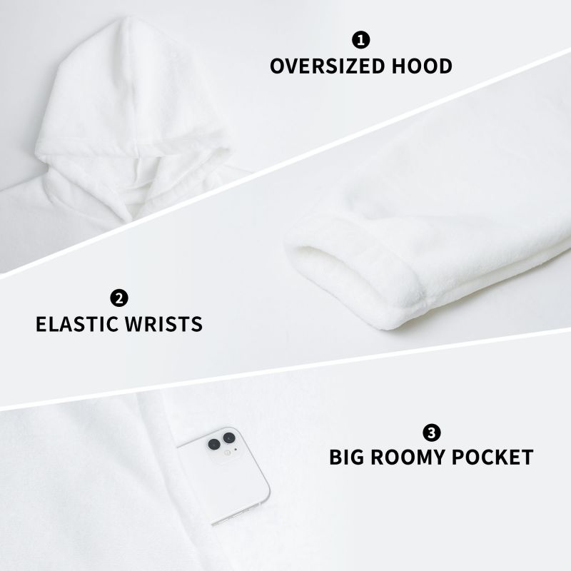 Hippie Flower Floral Retro Bla - Sherpa Hoodie Fleece のレビューと価格