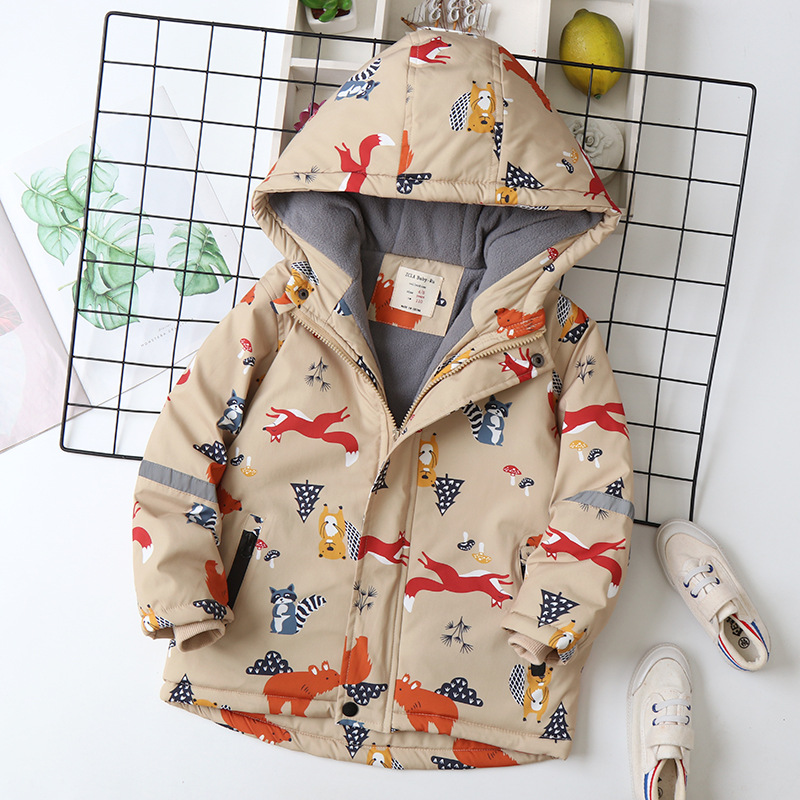 IYEAL Children's Coat Animals  - Flannel Shirt Lined のレビューと価格