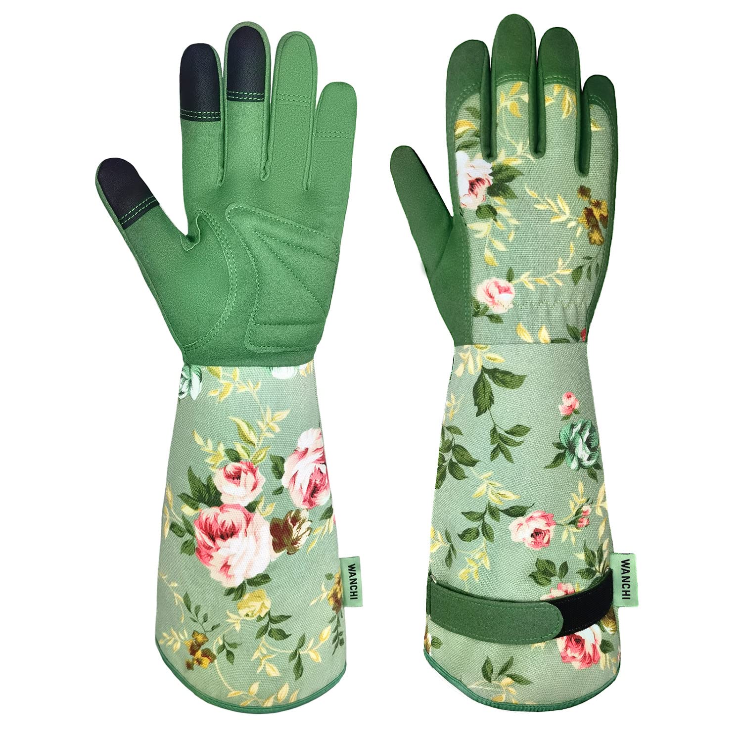 Women's Long Gardening Gloves, - Touch Screen Gloves のレビューと価格