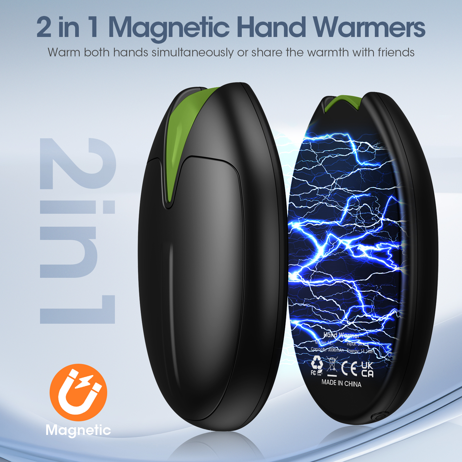 Hand Warmers Rechargeable, 2 P - Hand Warmer Electric のレビューと価格