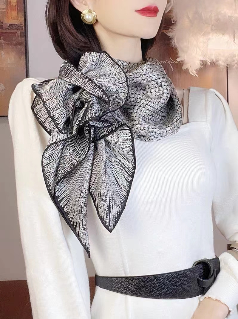 BYSIFA| Brand Silver Grey Wome - Shawl Wrap Winter のレビューと価格