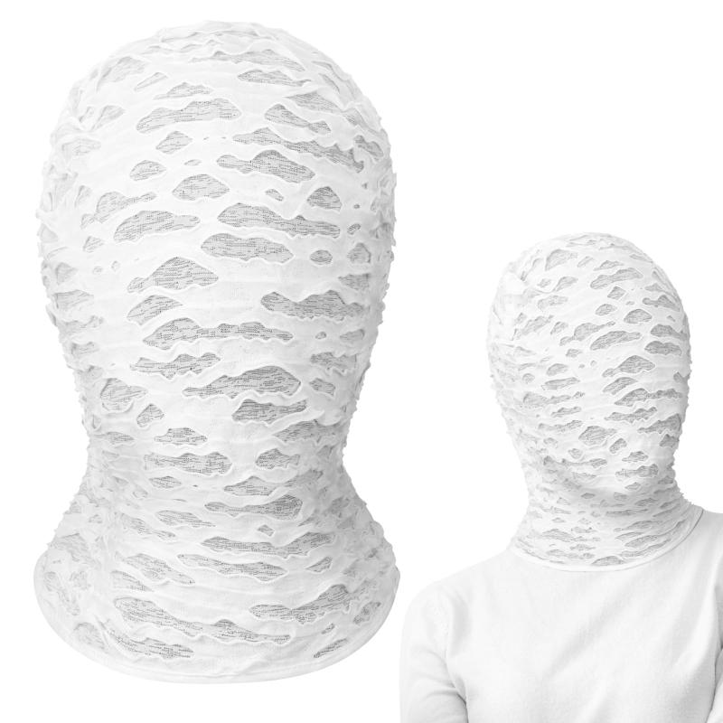 New Punk Distressed Ripped Fac - Balaclava Ski Mask のレビューと価格