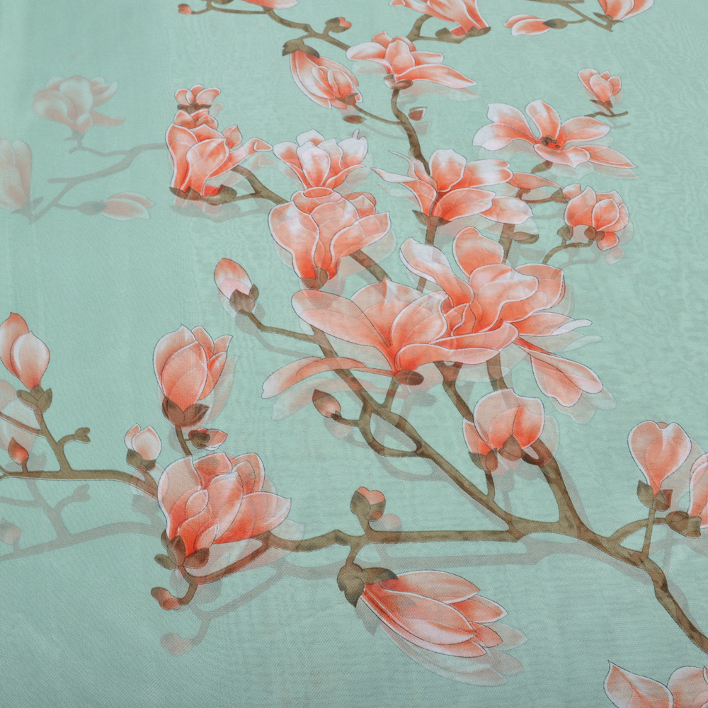 BYSIFA| Light Green Silk Scarf - Shawl Wrap Winter のレビューと価格