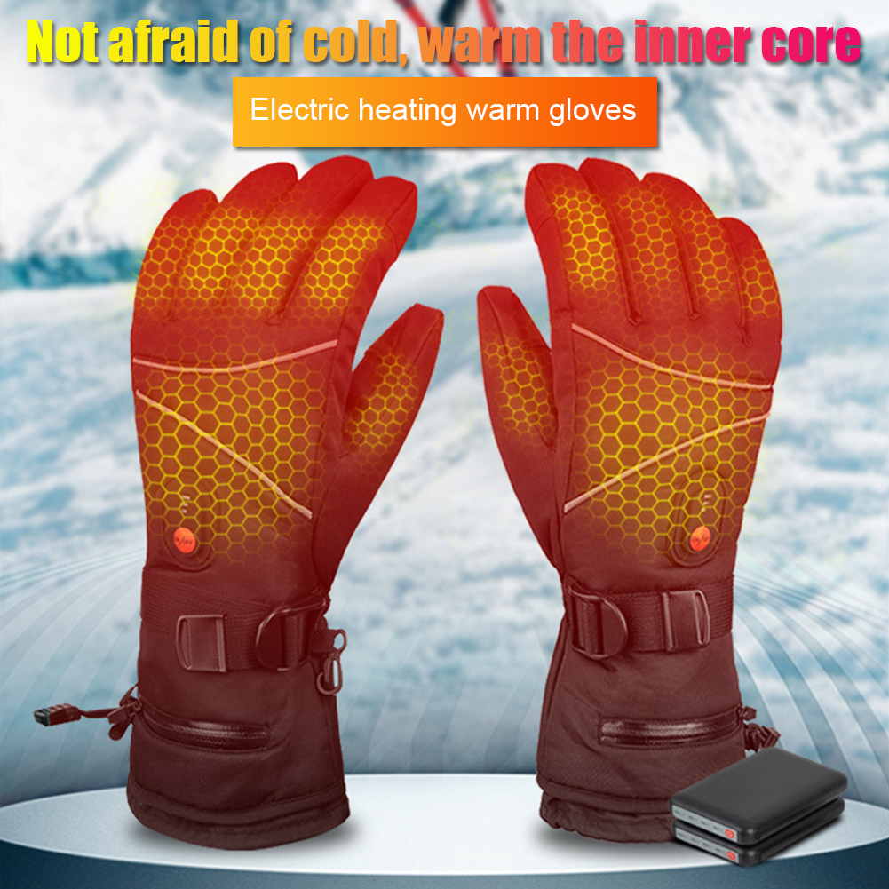 1 Pair Electric Heating Gloves - Touch Screen Gloves のレビューと価格