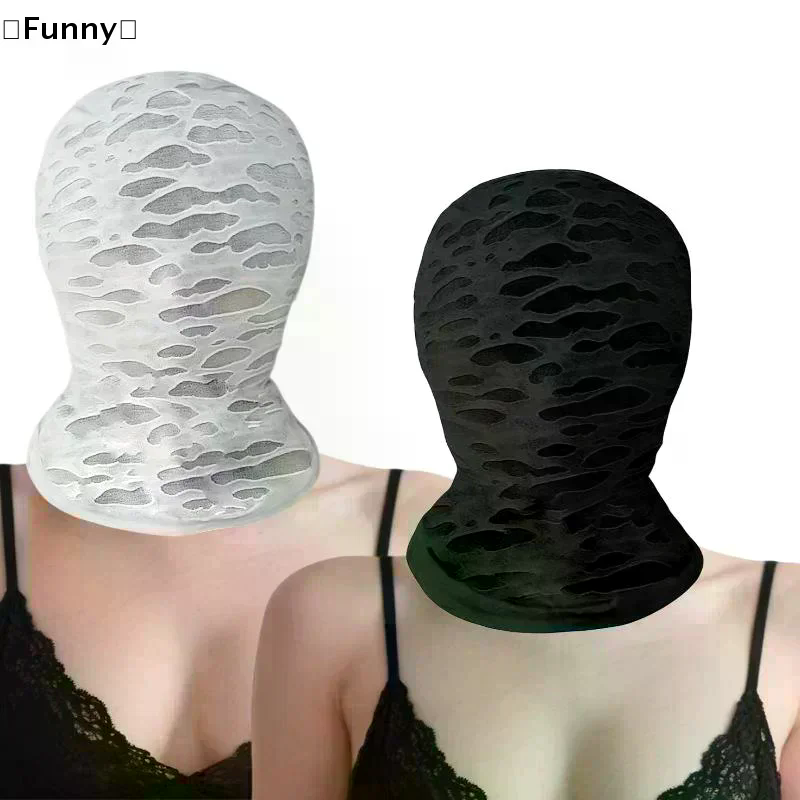 Gothic Punk Distressed Ripped  - Balaclava Ski Mask のレビューと価格