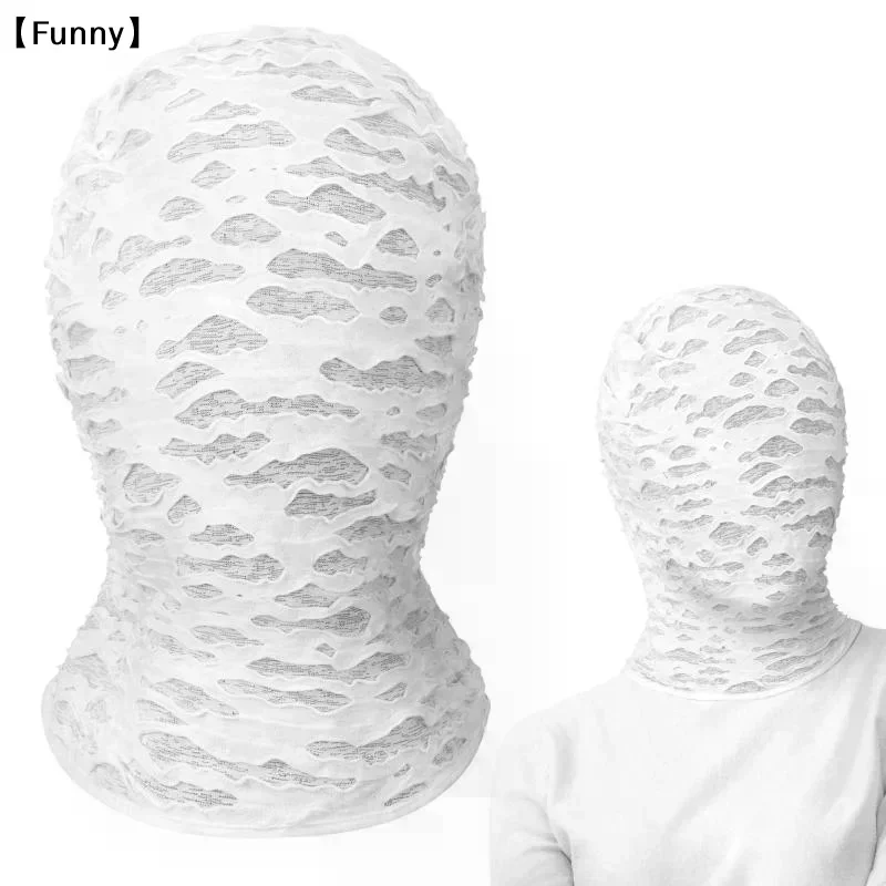 Gothic Punk Distressed Ripped  - Balaclava Ski Mask のレビューと価格