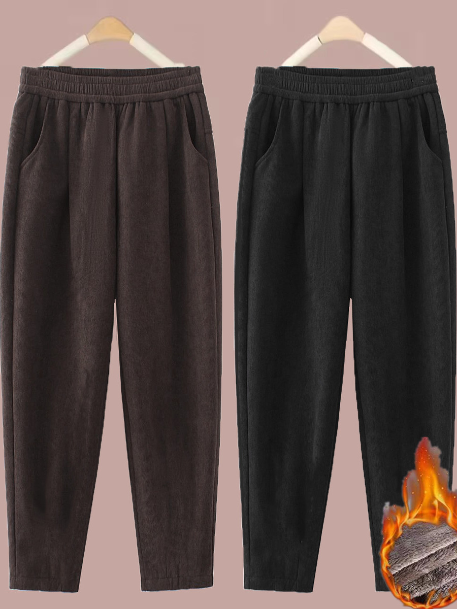 Thickened Straight Leg Pants W - Corduroy Pant Warm のレビューと価格