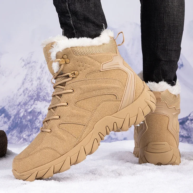 Men Winter Tactical Boots Lace - Waterproof Winter Boot のレビューと価格