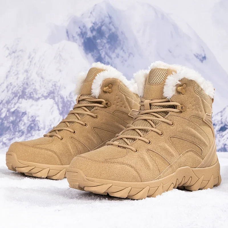 Men Winter Tactical Boots Lace - Waterproof Winter Boot のレビューと価格