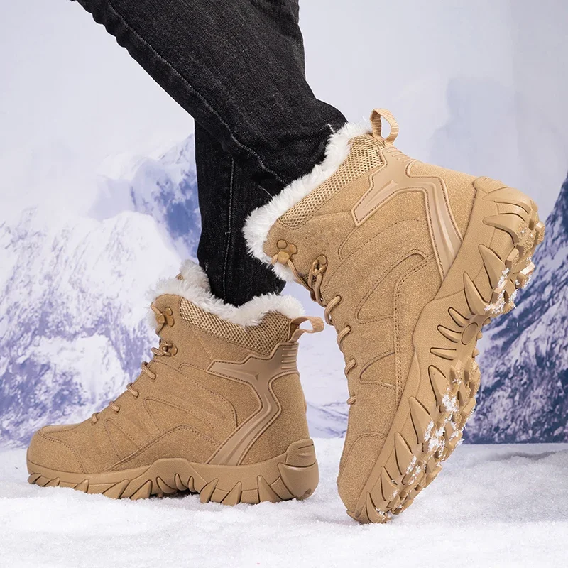 Men Winter Tactical Boots Lace - Waterproof Winter Boot のレビューと価格