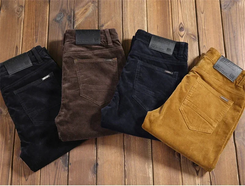 2023 Autumn Winter Men's Casua - Corduroy Pant Warm のレビューと価格