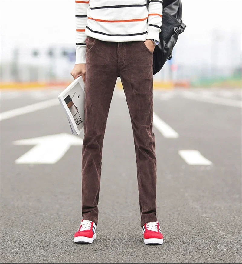2023 Autumn Winter Men's Casua - Corduroy Pant Warm のレビューと価格