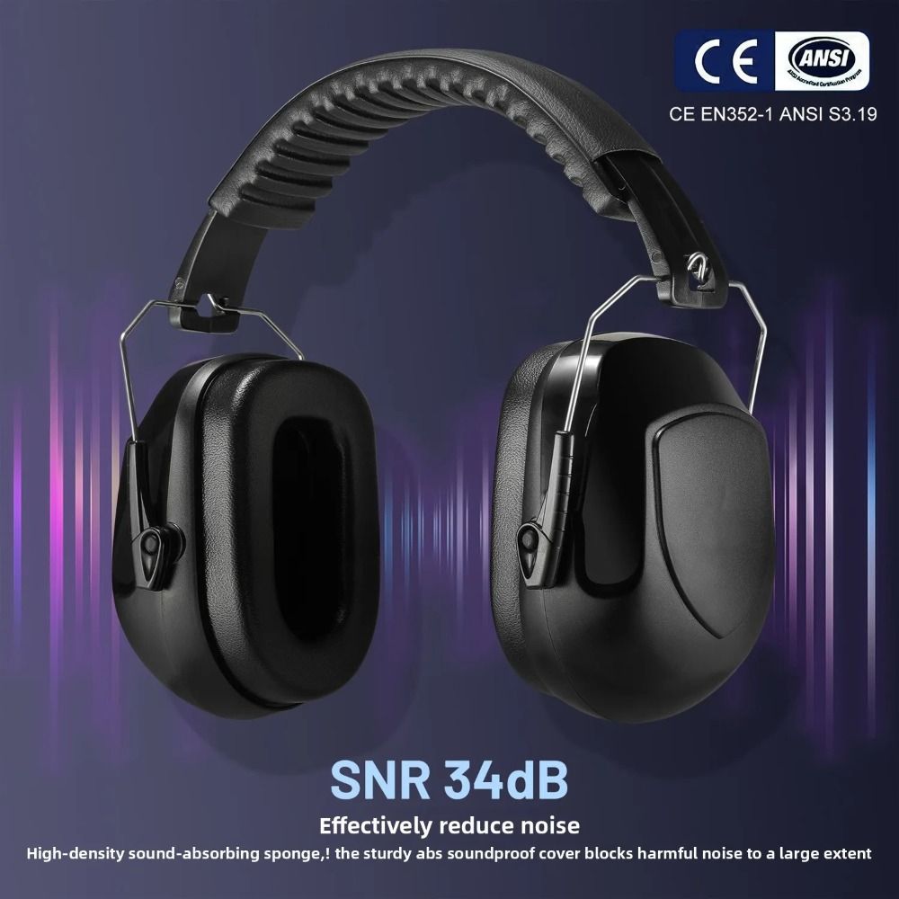 Heavy Duty ABS Soundproof Earm - Earmuffs Foldable のレビューと価格