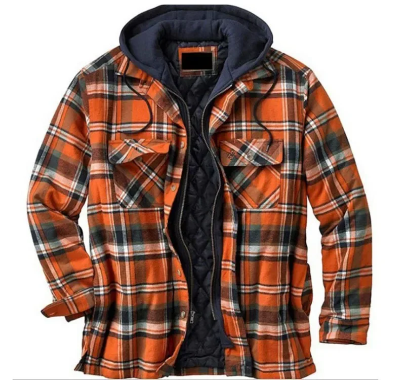 Mens Fleece Lined Flannel Plai - Flannel Shirt Lined のレビューと価格