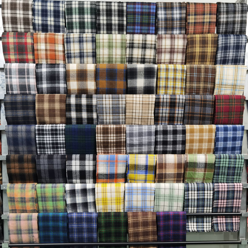 Twill Plaid Flannel Fabric By  - Flannel Shirt Lined のレビューと価格