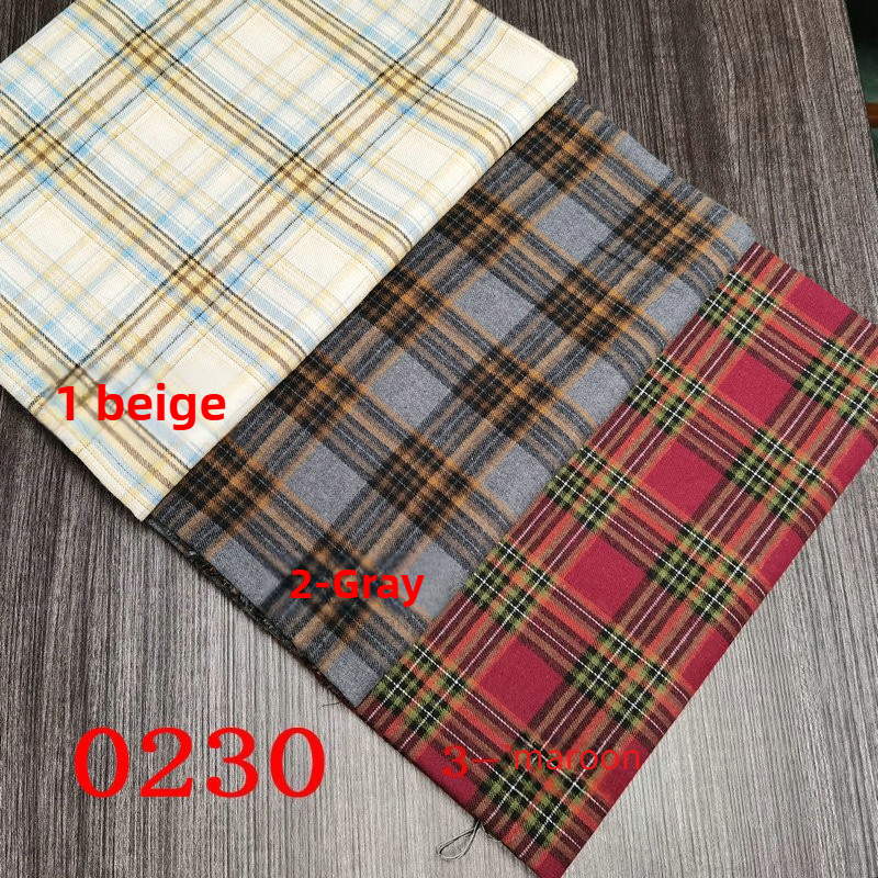 Twill Plaid Flannel Fabric By  - Flannel Shirt Lined のレビューと価格