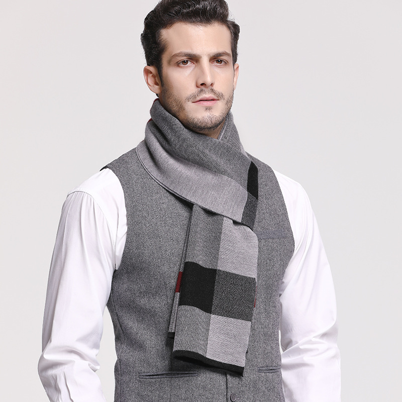 RUNMEIFA 2022 Classic Autumn & - Wool Scarf Men のレビューと価格