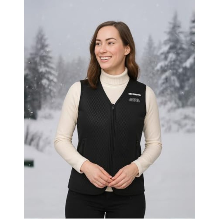 KEMIMOTO Womens Heated Vest El - Heated Vest Battery のレビューと価格