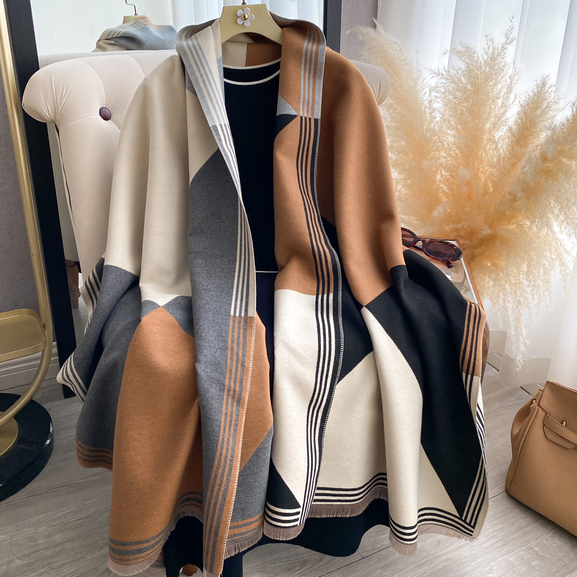 2025 Luxury Winter Cashmere Sc - Cashmere Pashmina Wrap のレビューと価格