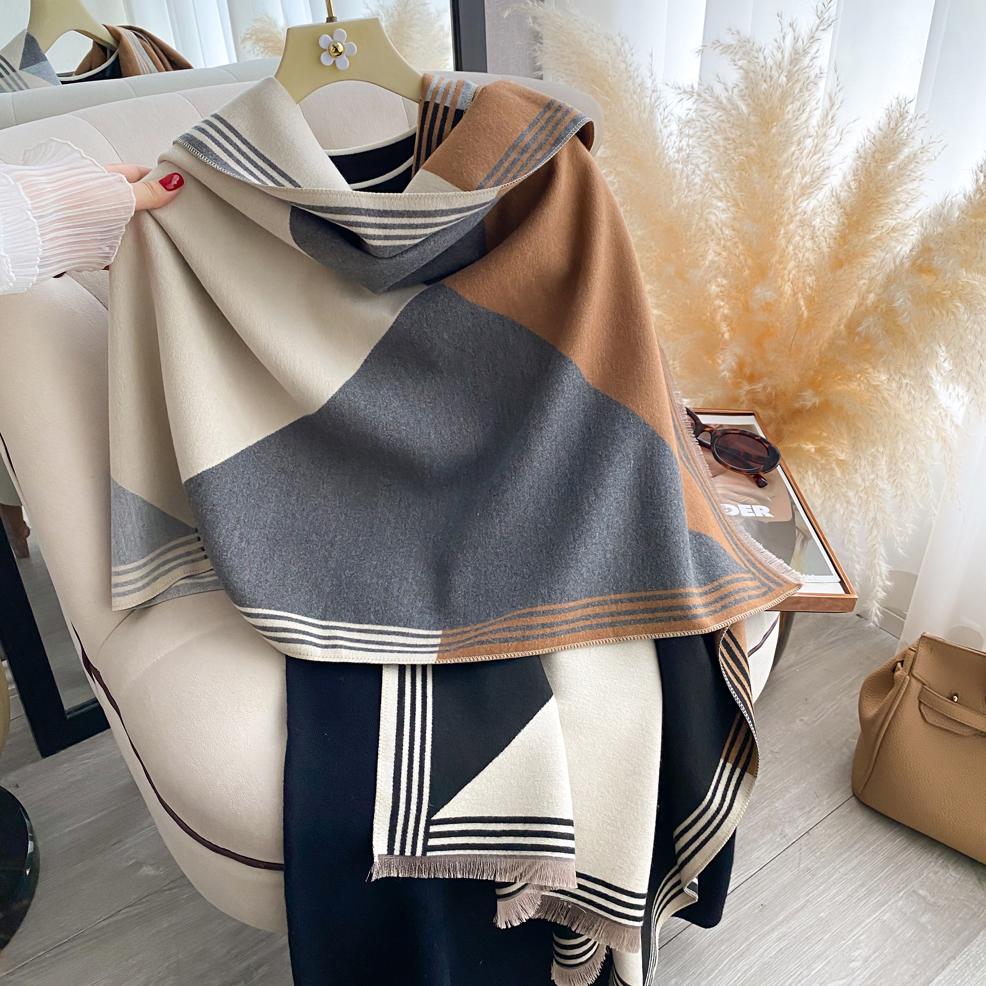 2025 Luxury Winter Cashmere Sc - Cashmere Pashmina Wrap のレビューと価格