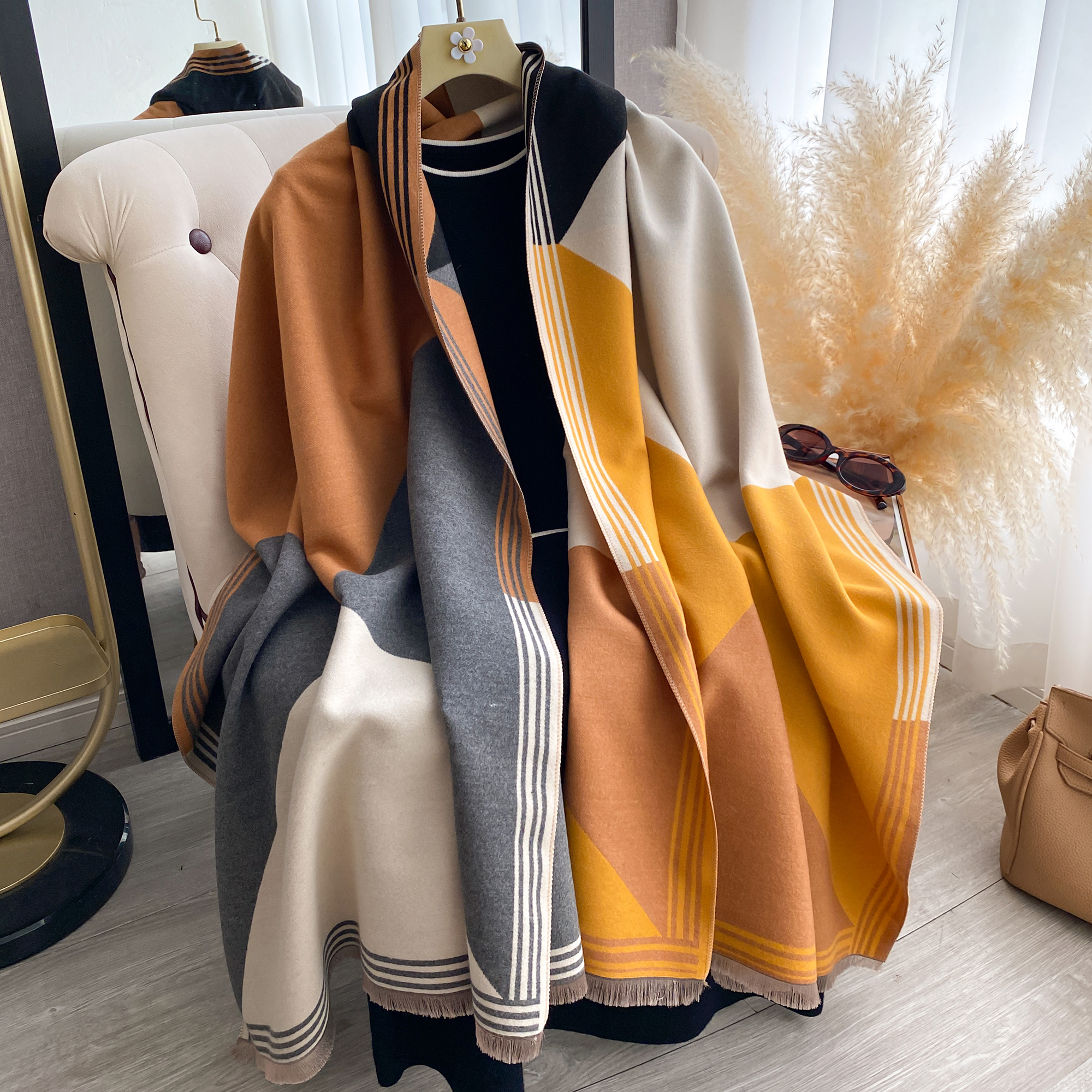 2025 Luxury Winter Cashmere Sc - Cashmere Pashmina Wrap のレビューと価格