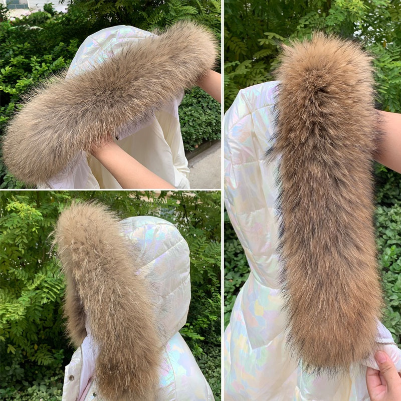 Real Fur Collar for Coat Parka - Shawl Wrap Winter のレビューと価格
