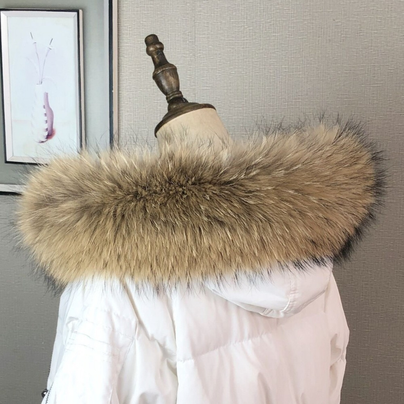Real Fur Collar for Coat Parka - Shawl Wrap Winter のレビューと価格