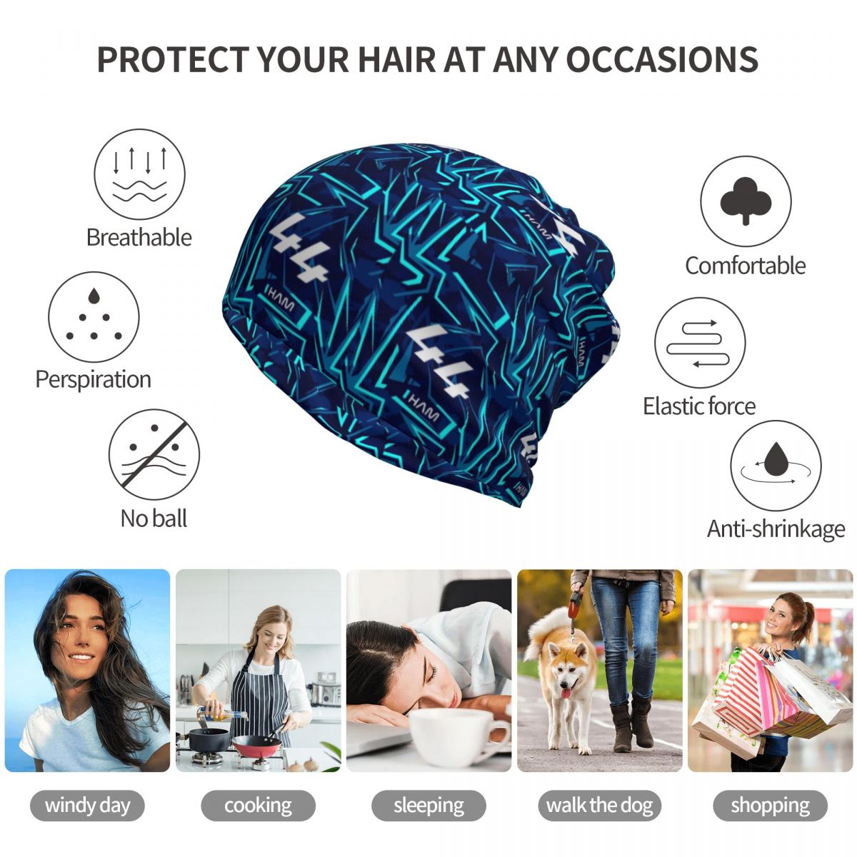Lewis Hamilton 44 - F1 2024 Ba - Knit Beanie Hat Warm のレビューと価格
