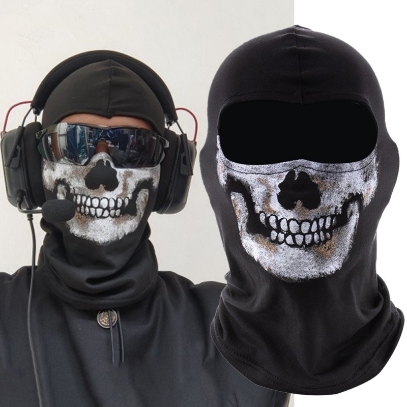 Game COD Ghost Skull Cosplay S - Balaclava Ski Mask のレビューと価格