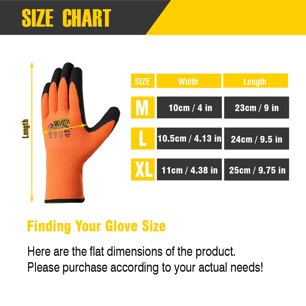 1 Pair Thermal Insulated Work  - Snow Glove Insulated のレビューと価格