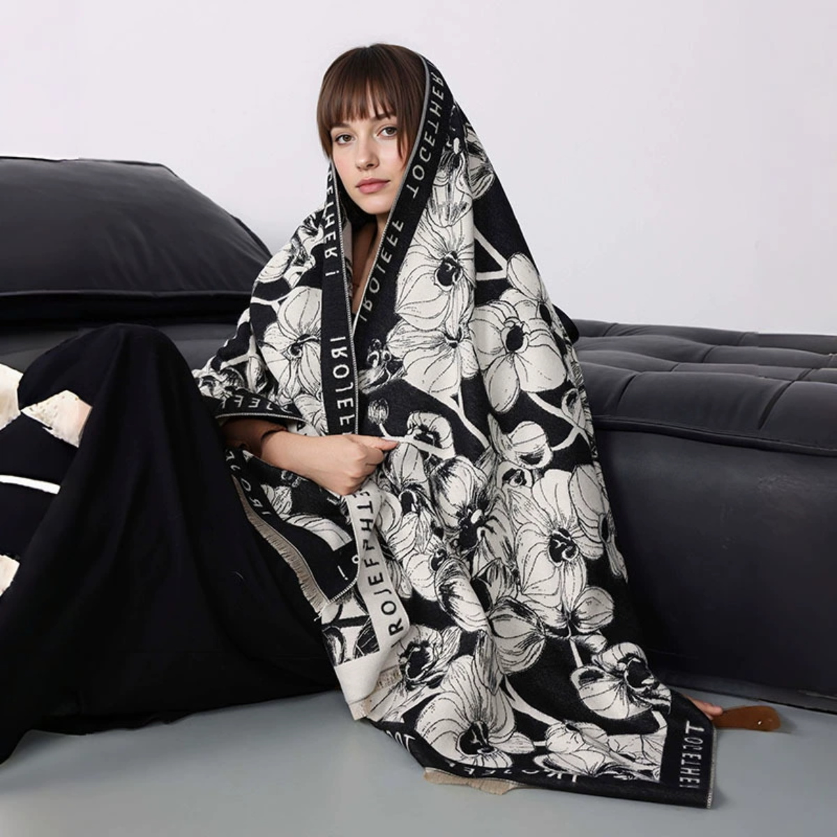 Luxury Winter Women's Imitatio - Cashmere Pashmina Wrap のレビューと価格