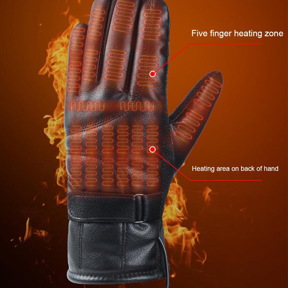 1 Pair USB Heating Gloves Rech - Touch Screen Gloves のレビューと価格