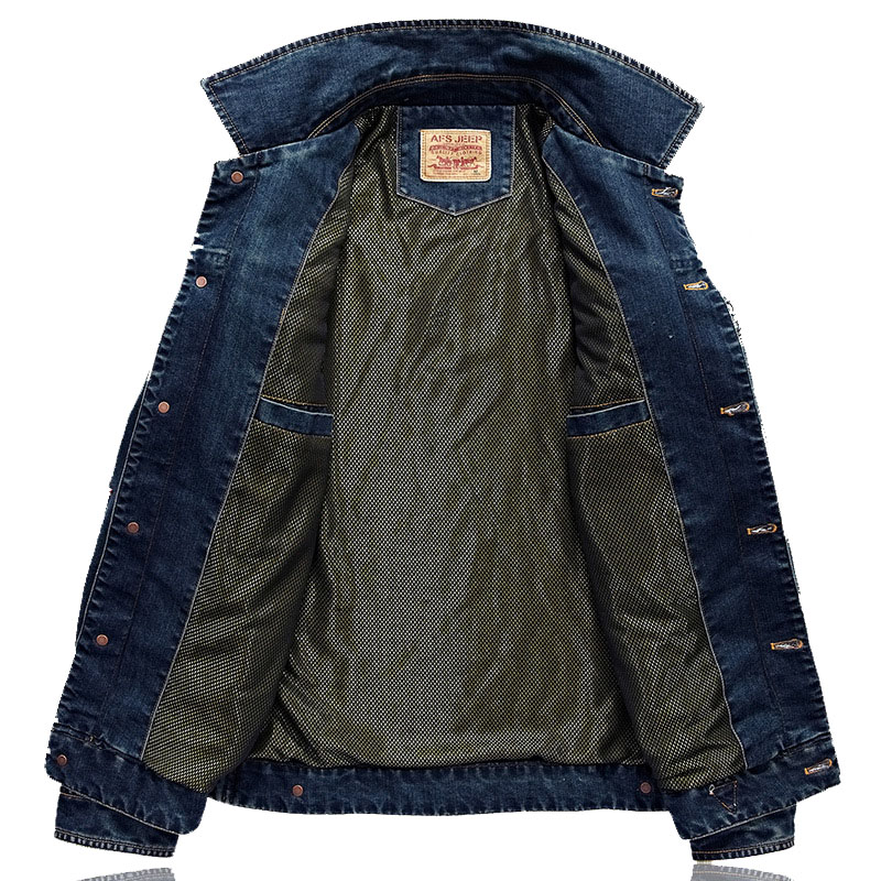 High Quality Men's Denim Jacke - Down Jacket Packable のレビューと価格