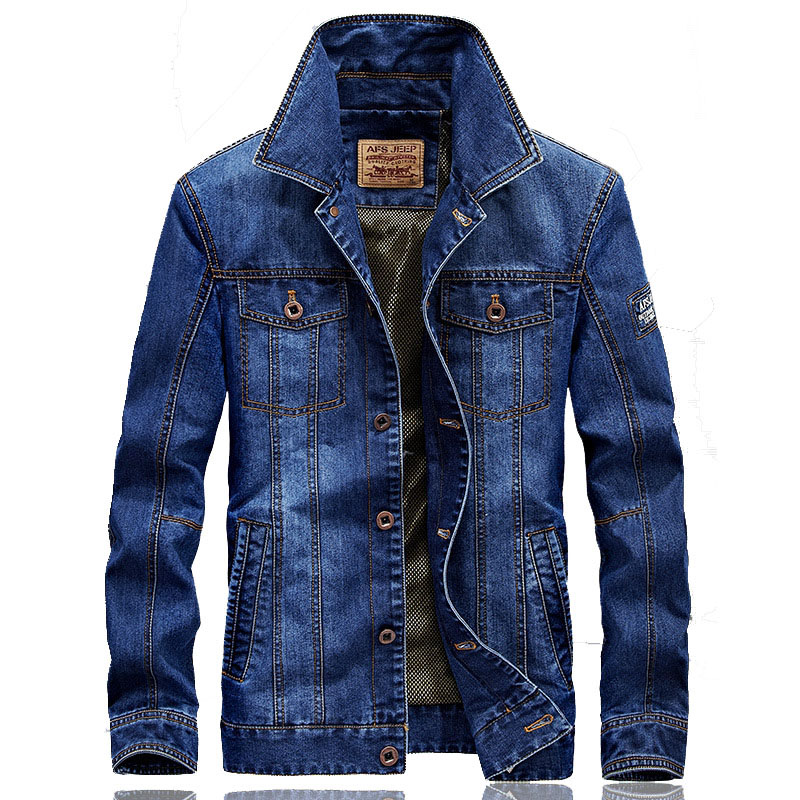 High Quality Men's Denim Jacke - Down Jacket Packable のレビューと価格