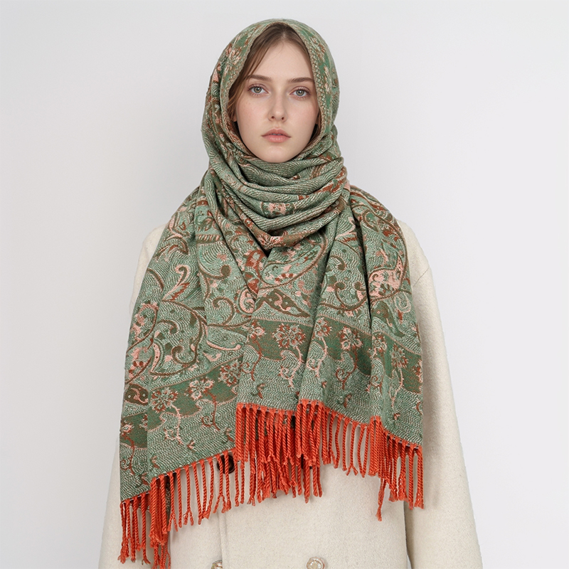 2024 Fashion Ethnic Style Wome - Cashmere Pashmina Wrap のレビューと価格