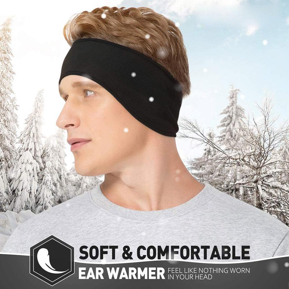 Warm Earmuffs Unisex Women Men - Fleece Ear Warmer Band のレビューと価格