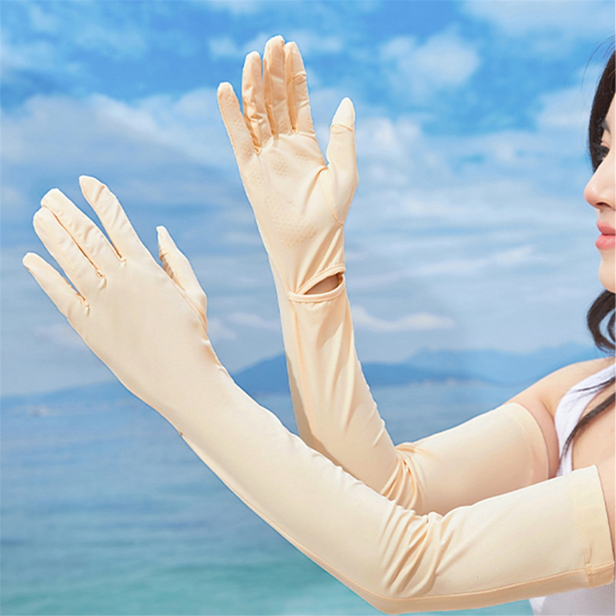 A11I Women UV Long Sun Protect - Touch Screen Gloves のレビューと価格