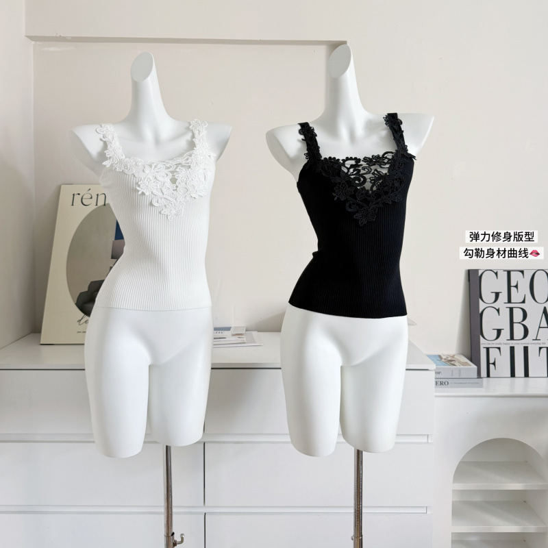 Sexy Lace Trim Camisole Top Ho - Flannel Shirt Lined のレビューと価格