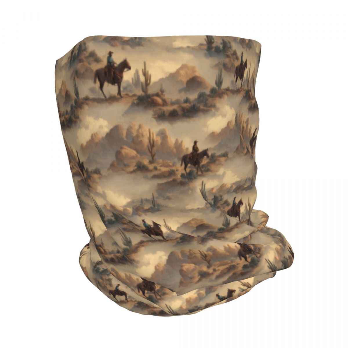 Cowboy In Desert Western Lands - Knit Beanie Hat Warm のレビューと価格