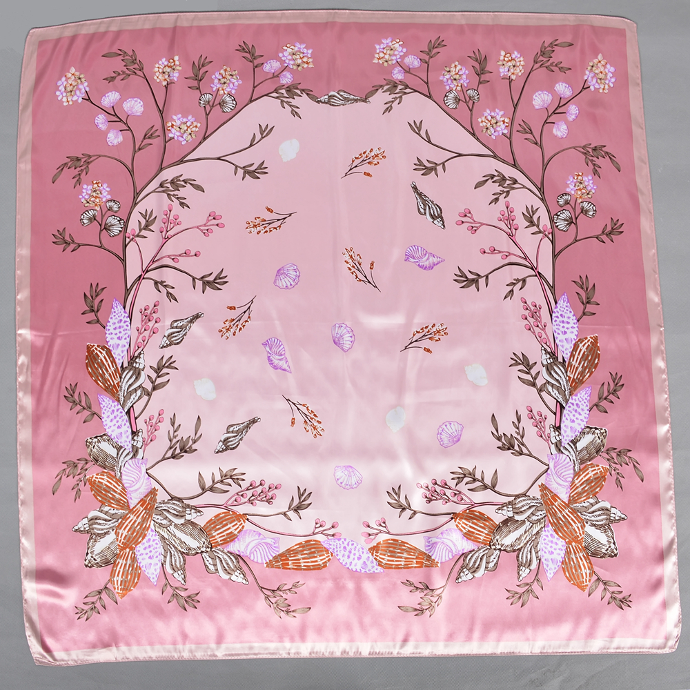 BYSIFA| Pink New Silk Shawl Sc - Shawl Wrap Winter のレビューと価格