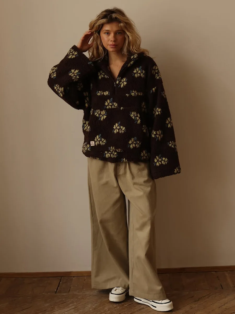 Autumn Winter Women's Sherpa F - Sherpa Hoodie Fleece のレビューと価格