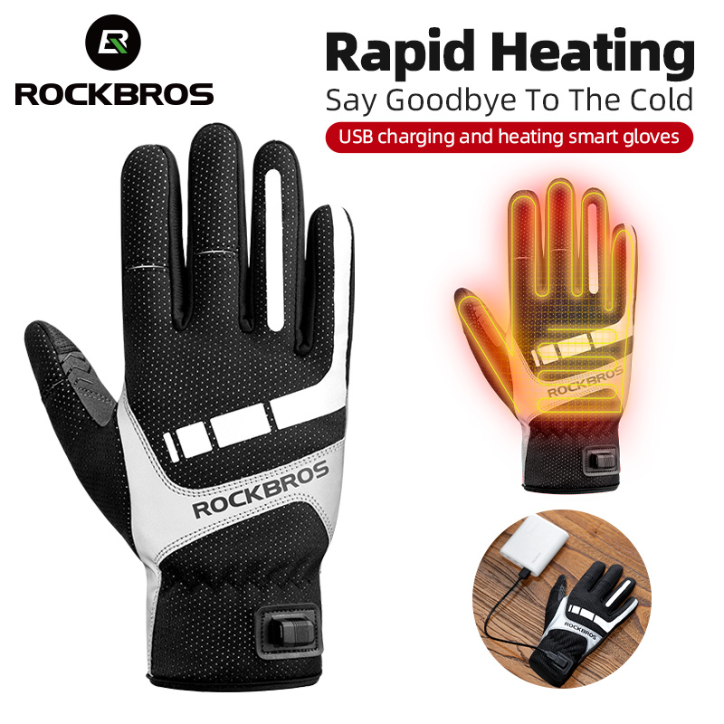 ROCKBROS Heated Winter Glove C - Touch Screen Gloves のレビューと価格
