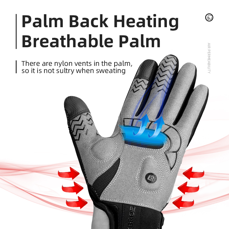 ROCKBROS Heated Winter Glove C - Touch Screen Gloves のレビューと価格