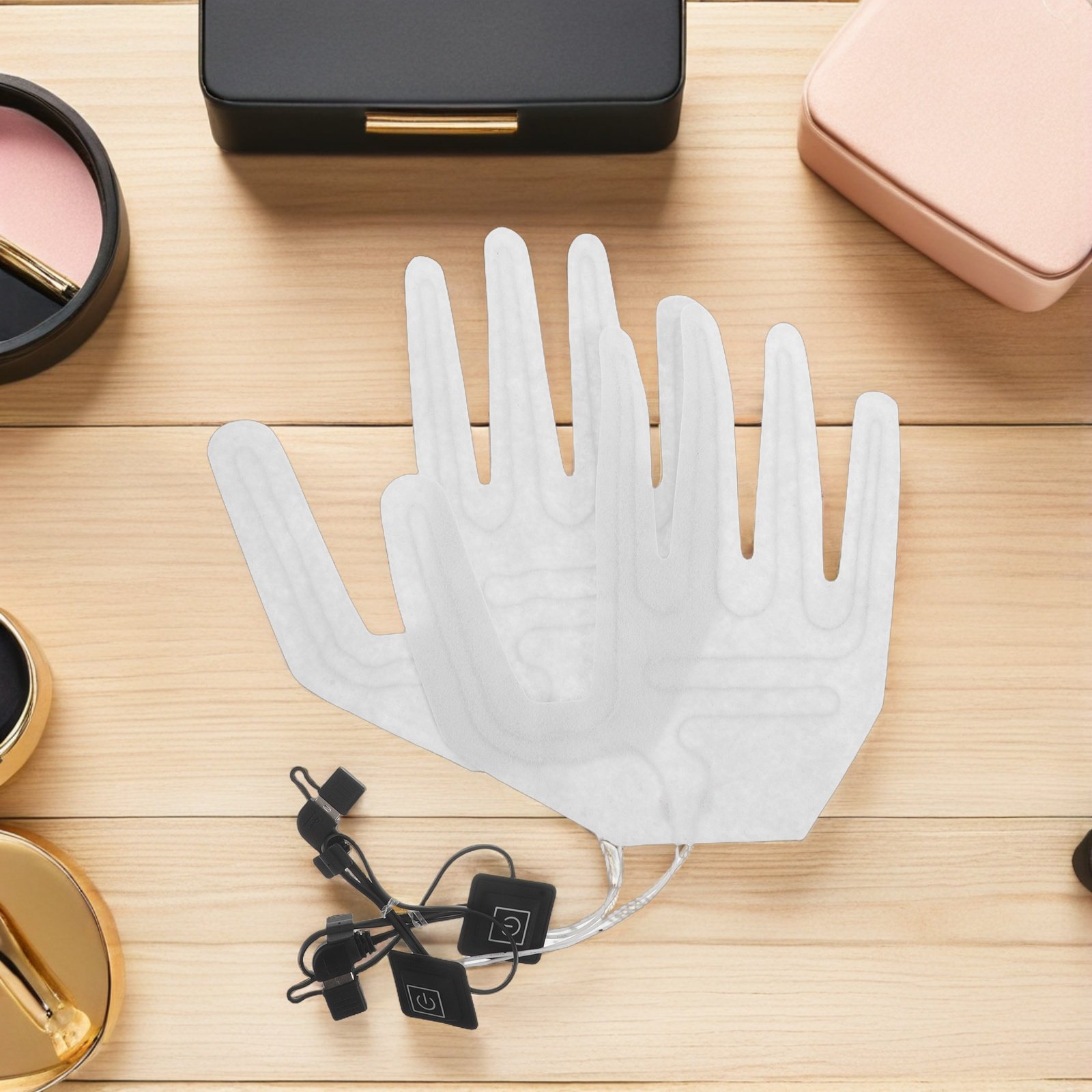 2Pcs Full Finger Electric Heat - Hand Warmer Electric のレビューと価格