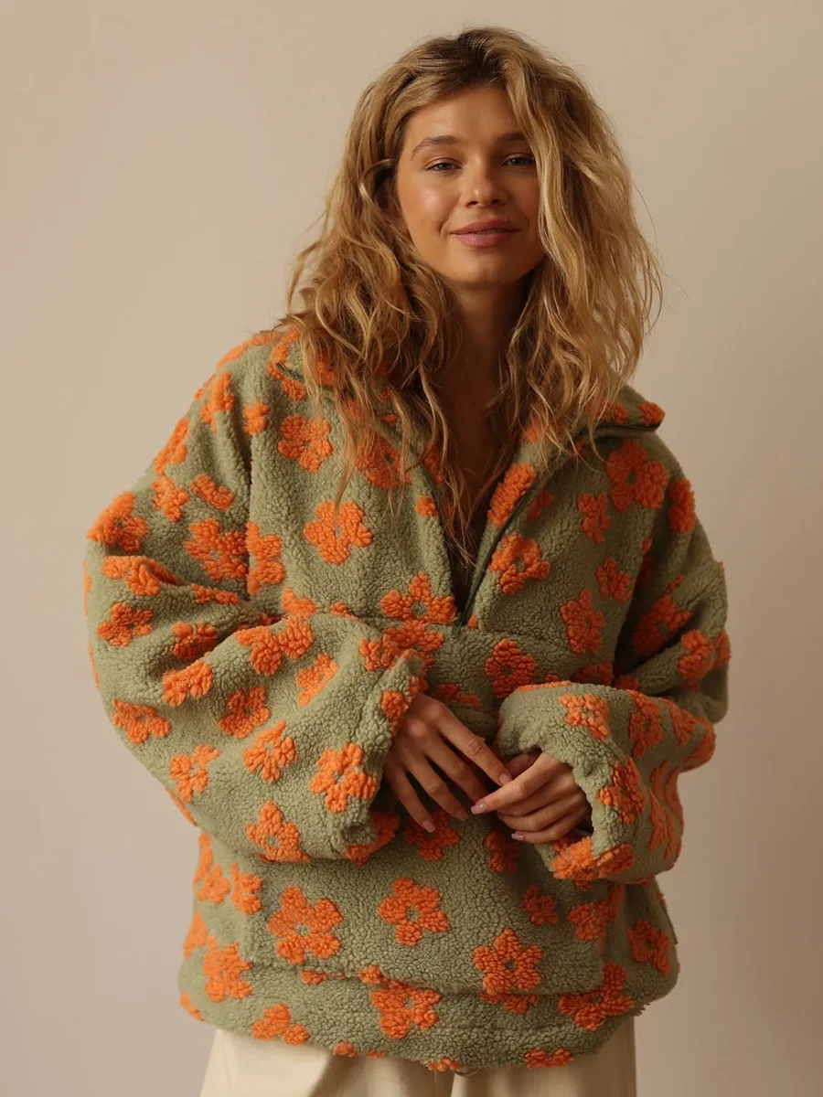 Autumn Winter Women's Sherpa F - Sherpa Hoodie Fleece のレビューと価格