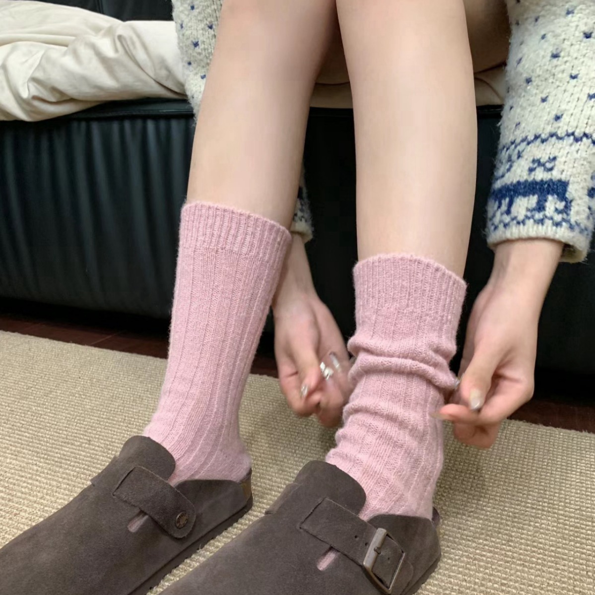 New Winter Cashmere Wool Women - Thermal Sock Wool のレビューと価格