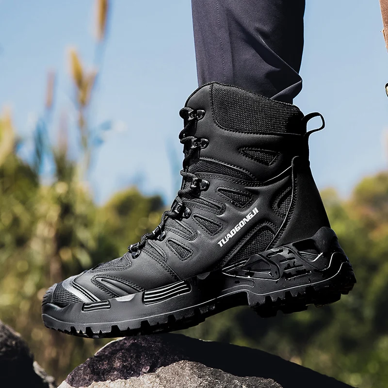 Men's Outdoor Hiking Tactical  - Waterproof Winter Boot のレビューと価格